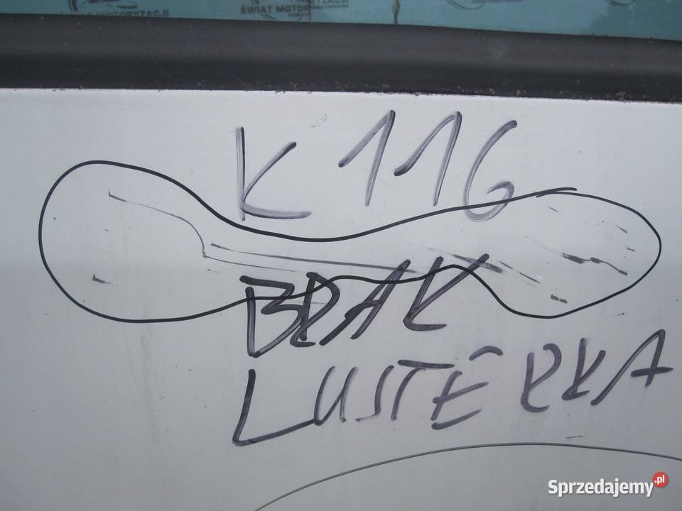 OPEL COMBO D drzwi prawe przód