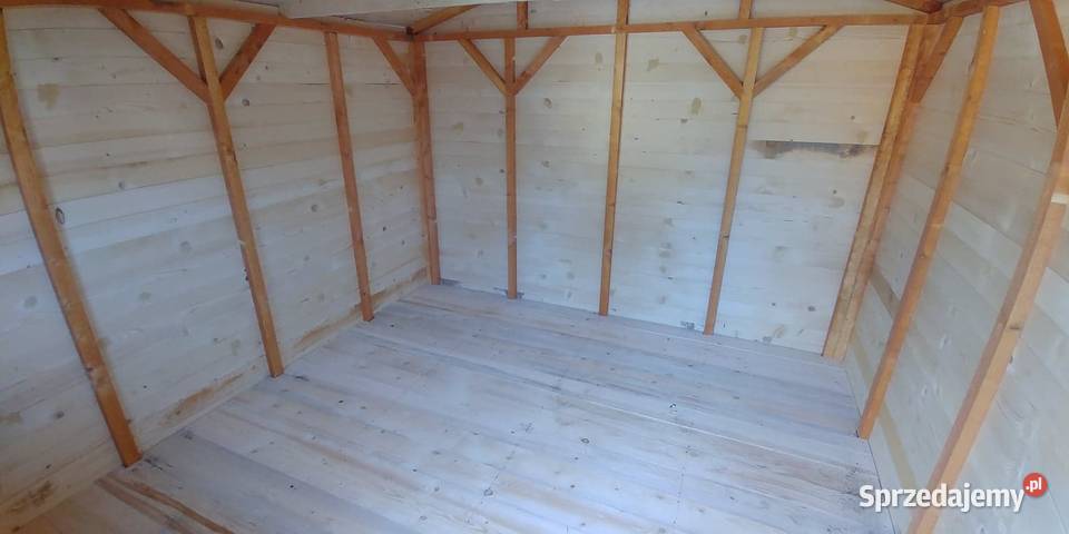 Domek ogrodowy narzędziowy z tarasem 3x3 plus Domki narzędziowe Olsztyn