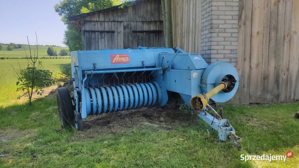 Prasa kostkująca Ama SPRAWNA nieuszkodzony Maszyny rolnicze