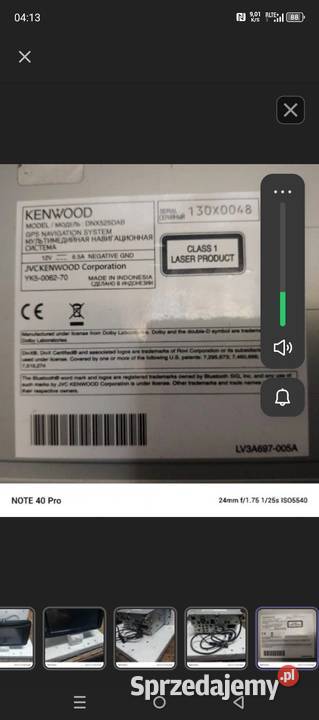 Radio samochodowe Kenwood 2 din GPS DVD full Wrocław