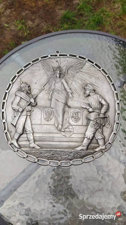 Plakieta Patriotyczna z 1 Wojny Swiatowej lubelskie sprzedam