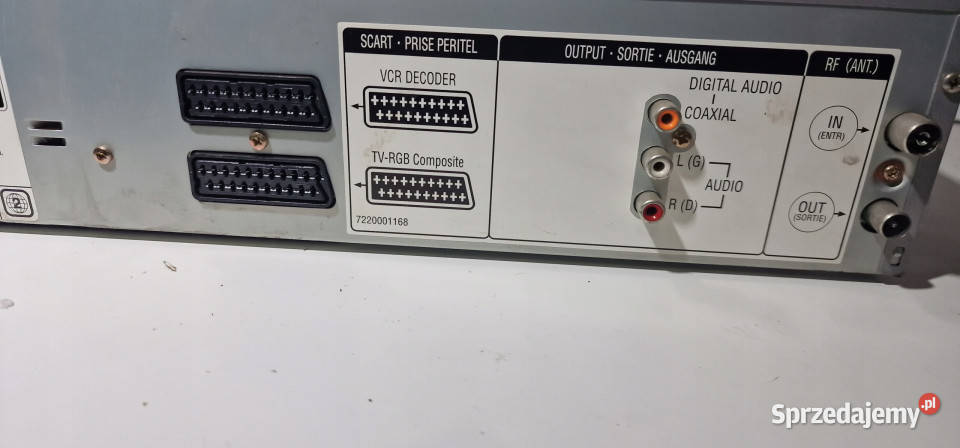 Video magnetowid DVD kombo ORION DVDVR2961 SI Międzychód sprzedam