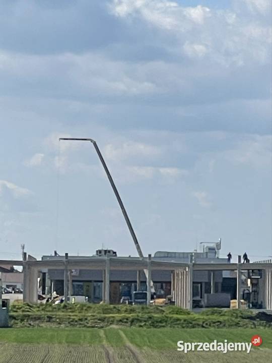 Żuraw Ciesielski dźwig dekarski Klaas K 301000 wielkopolskie