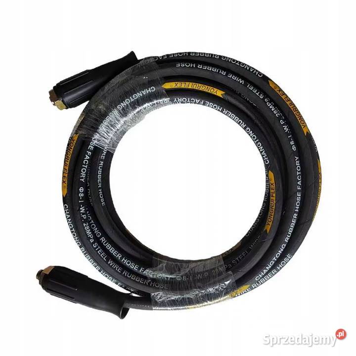 Wąż Stalowy do Myjek Ciśnieniowych 10m M22 x M22 małopolskie Ludźmierz