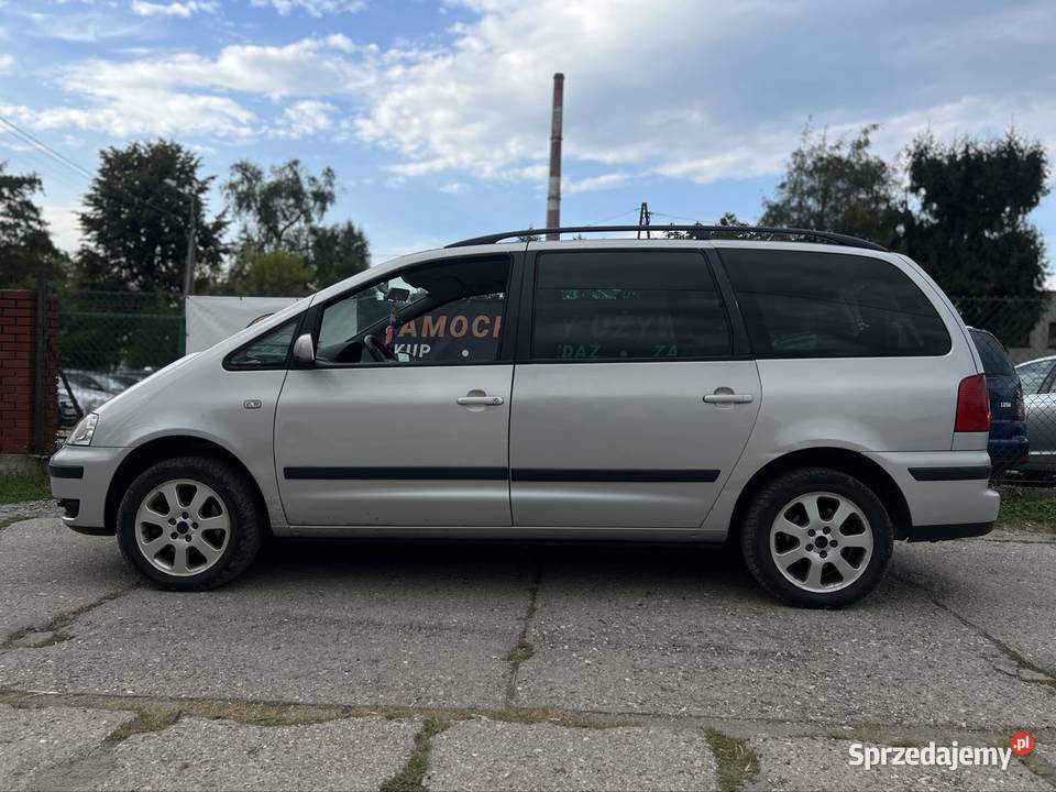 Volkswagen Sharan 7 osobowy diesel grzane fotele Sharan śląskie Bielsko-Biała