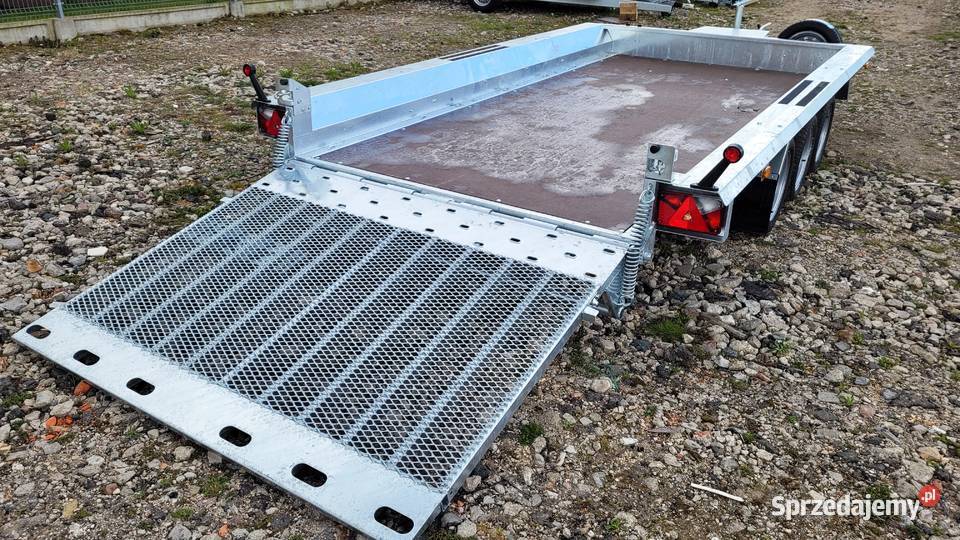 Przyczepa pod minikoparkę Laweta Temared 3500DMC wielkopolskie Piła