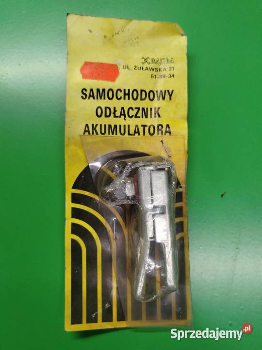 Samochodowy odłącznik akumulatora Pszczyna
