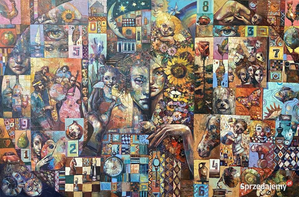 Pitsko Giennadij 150x100 Piękny ten świat obraz olejny 2023 rok