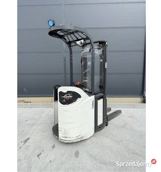 Linde L14SP wózek paletowy z masztem 34m 2016r Konin sprzedam