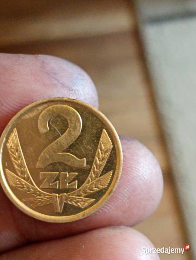 Sprzedam monete 2 zlote 1982 r mosiadz