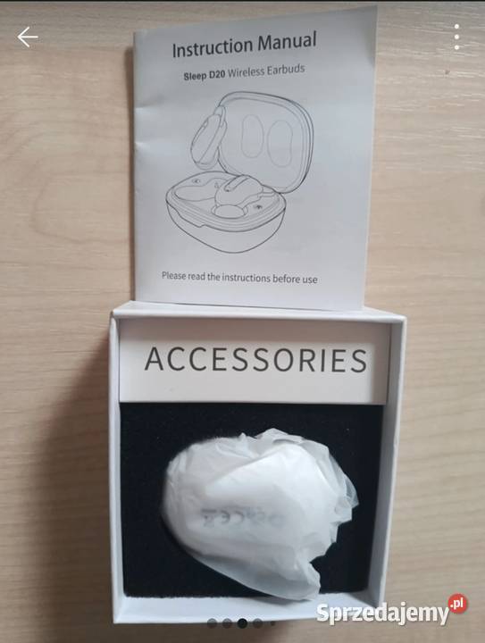 Nowe słuchawki do spania Aggoo D20 ANC Bluetooth Ligota Bialska