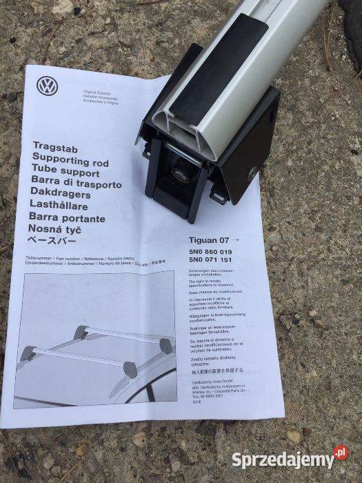 Bagażnik VW Tiguan relingi 2007r Oryginał Legnica
