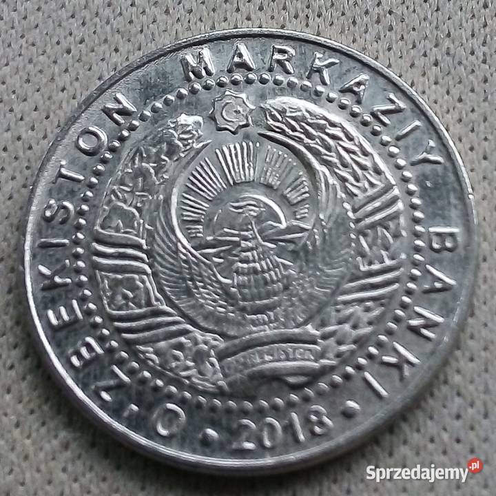 UZBEKISTAN50 SOM2018 r mazowieckie Legionowo
