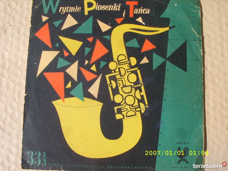 WINYL SONGS FROM PARIS MUZA 10 33 OBROTY Wołów