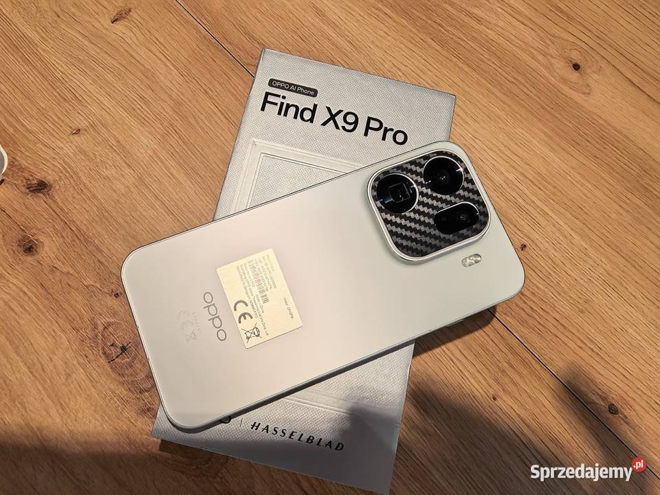 Oppo find X9 Pro 16gb 512gb Silk White łódzkie Łódź