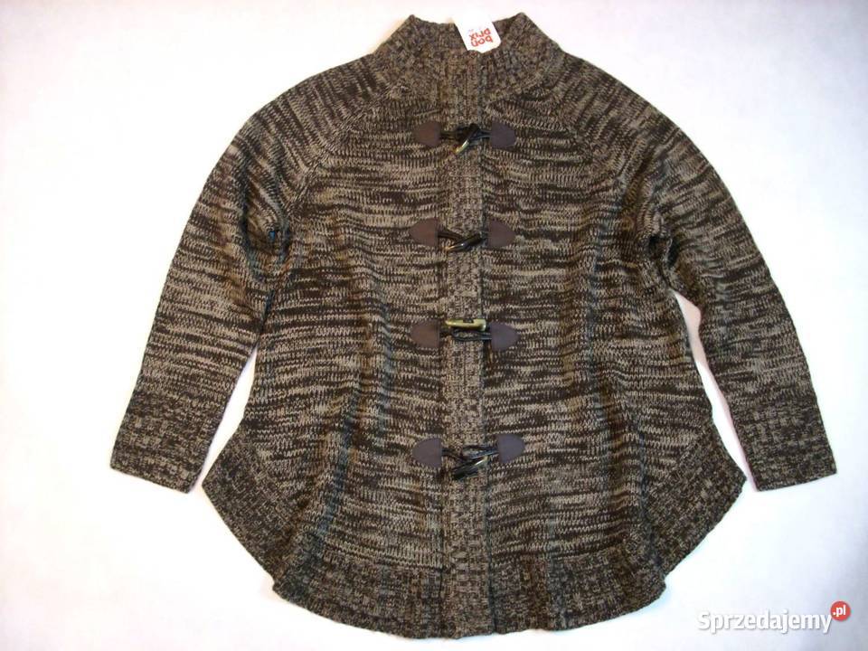 Ciepły Sweter Żakiet Kardigan ZAMEK NOWY 36 38 Nowy Sącz