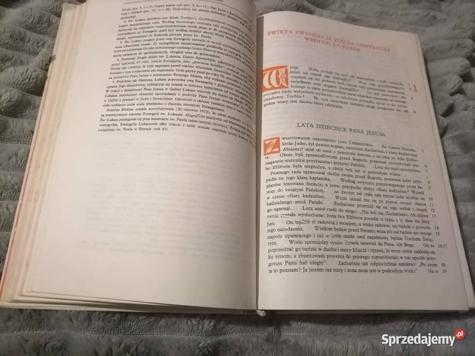 Pismo Święte Nowego Testamentu 1982 Rok wydania 1982 Wałbrzych sprzedam