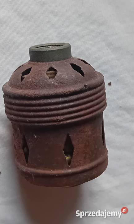 Metalowa oprawka żarówki do lampy elektrycznej I Koźminek