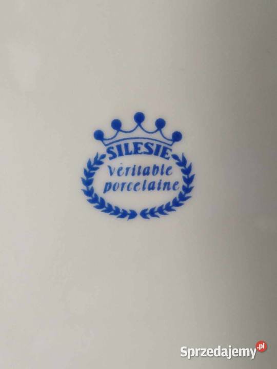 Talerz Dekoracyjny Konie SILESIE Veritable Porcelana i szkło dolnośląskie Wałbrzych