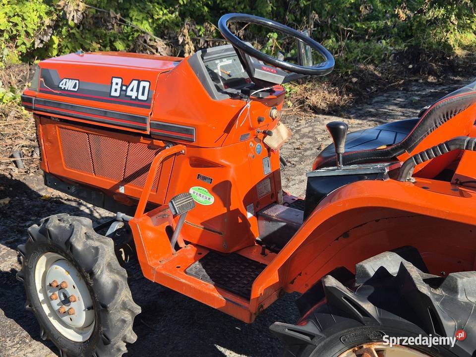 Traktorek traktor KUBOTA B40D 14 44 Małuszyn sprzedam