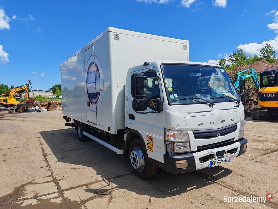 mitsubishi fuso kontener cieżarówka winda 2998cm3