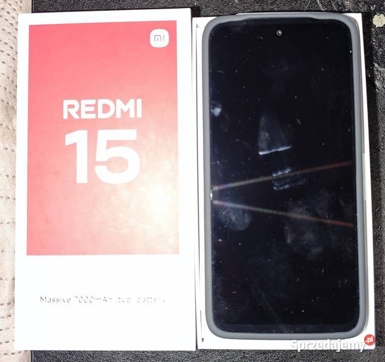 Xiaomi Redmi 15 8GB Ram 256GB Rom Gwarancja małopolskie Węgrzce Wielkie