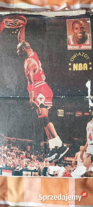 Michael Jordan plakat z 1989 roku Gliwice