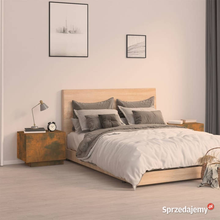 Szafka nocna przydymiony dąb 100x35x40 WM3152832 Warszawa