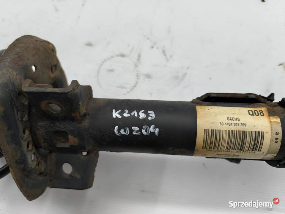 AMORTYZATOR PRAWY PRZÓD MERCEDES C W204 LIFT 18 wielkopolskie