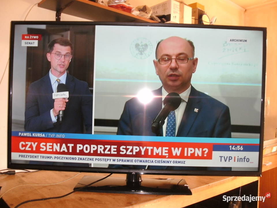 LED TV 55 3x HDMI Nie potrzebny zewnętrzny LED