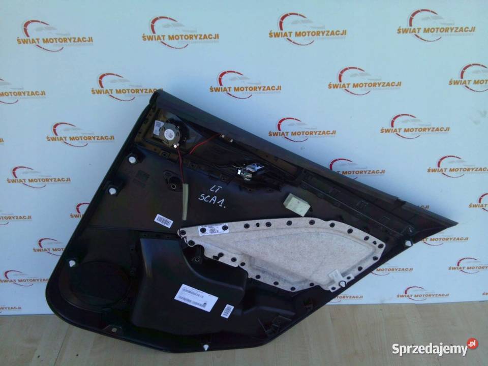 SKODA SCALA 24r boczek tapicerka drzwi lewy tył Kielce
