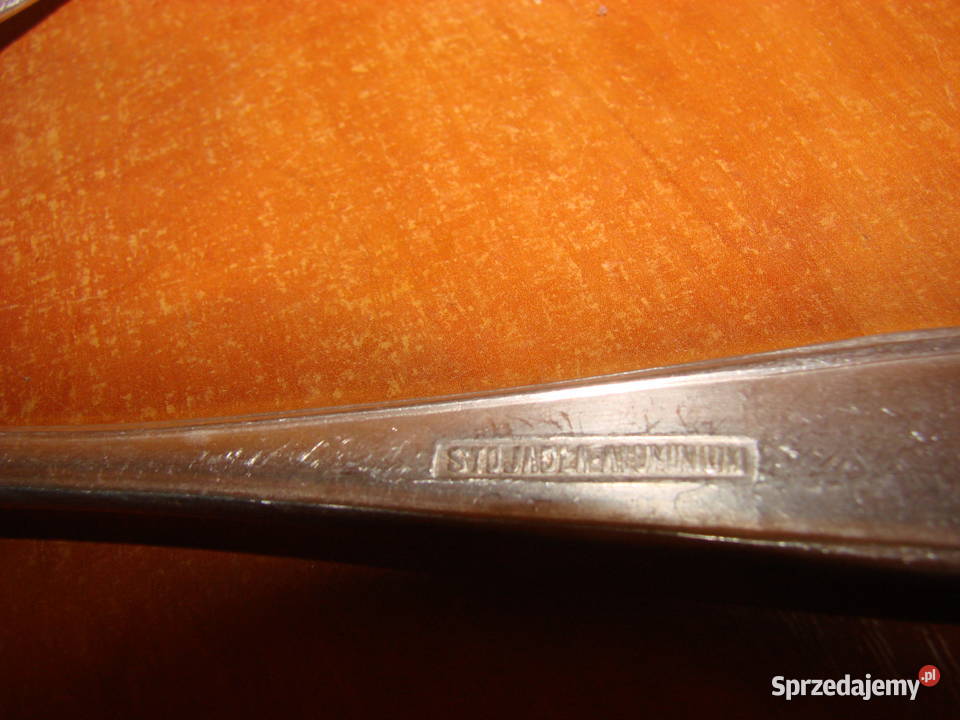 STOJADŁĄALUMINIUM widelec PRL Pruszcz Gdański