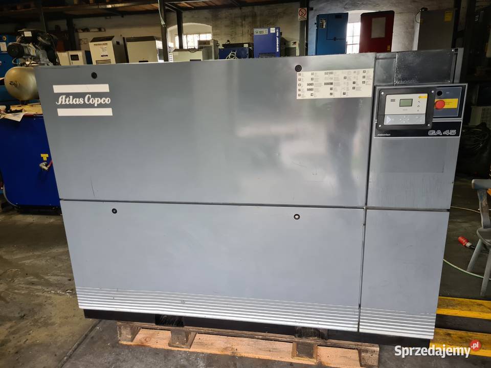 Kompresor śrubowy ATLAS COPCO GA 45 Zduny