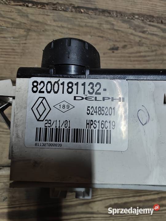 Panel klimatyzacji Renault Laguna 2 8200181132 osobowe mazowieckie