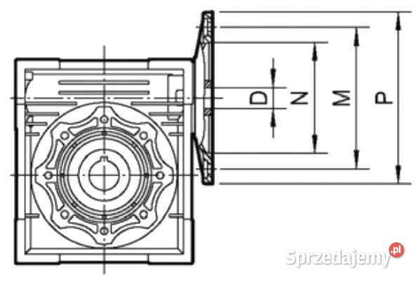 Silnik Elektryczny 075kW 1390 PRZEKŁADNIA I80 nieuszkodzony Solec Kujawski