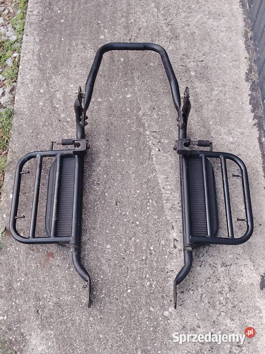 Podnóżki pasażera bagażniki boczne motocyklowe