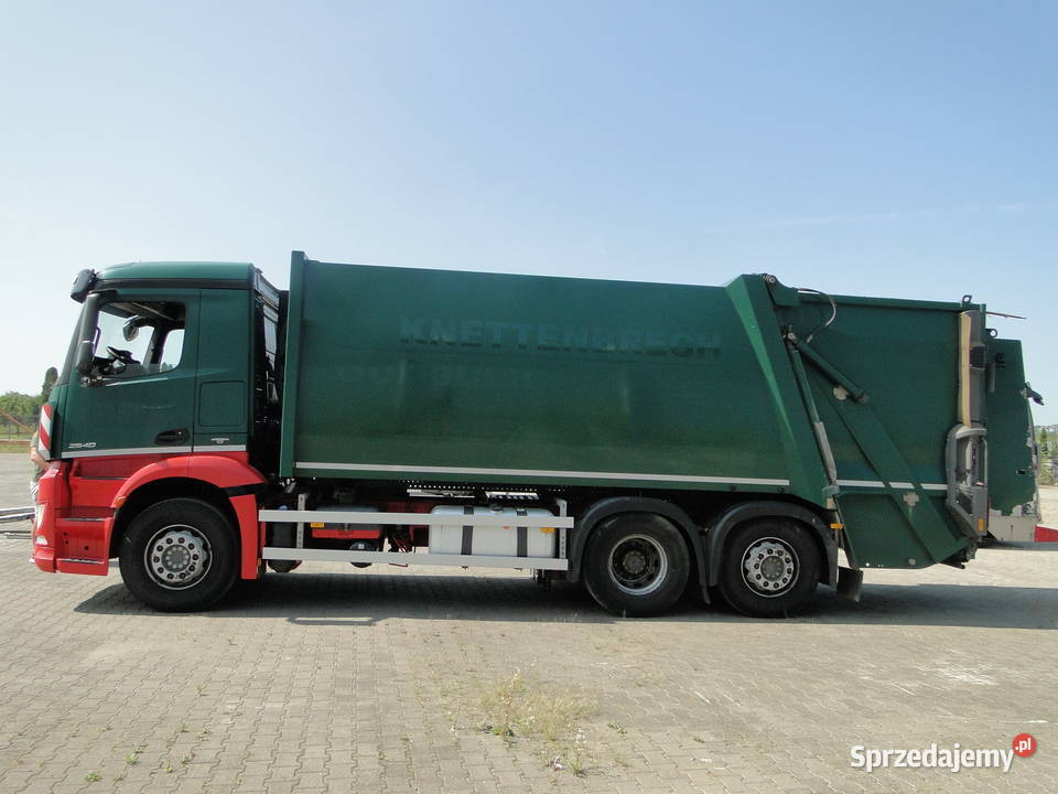 Śmieciarka MercedesBenz 2540 Euro 6 Antos mazowieckie