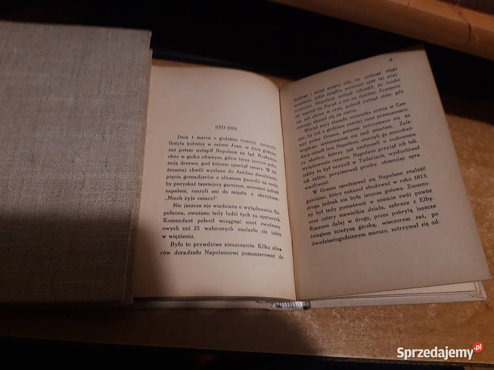 NAPOLEON BONAPARTE DUMAS PANTEON1931 pierwodruk Iwno