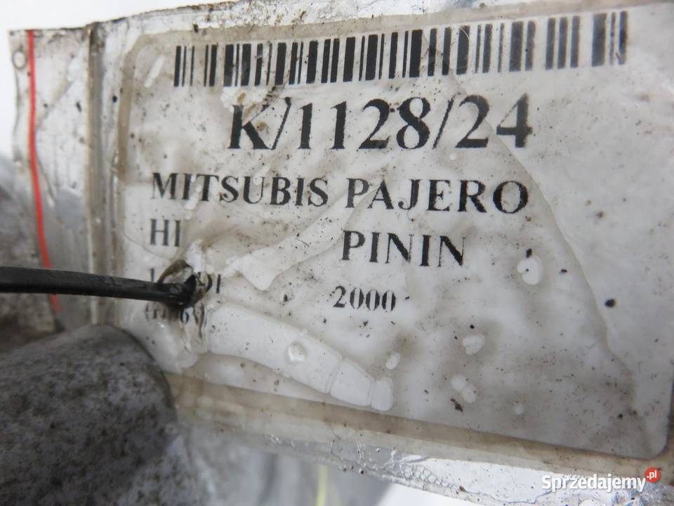 SKRZYNIA BIEGÓW MITSUBISHI PAJERO PININ 18 GDI małopolskie