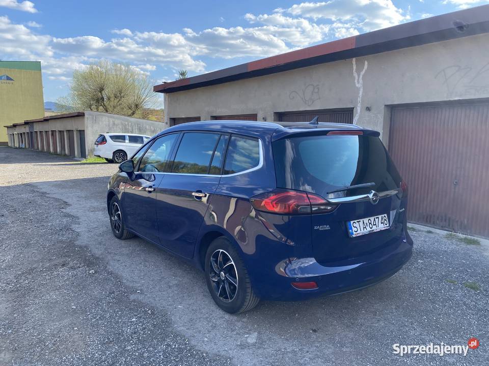 Opel Zafira C 7os 14 benzyna LPG NAVI manual Samochody osobowe