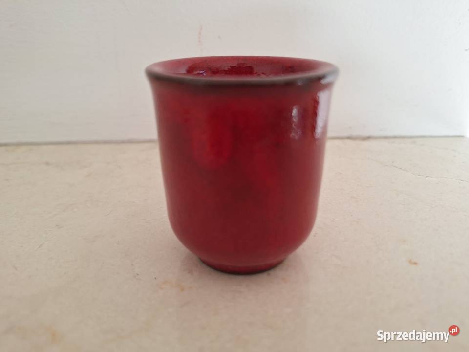 Zestaw Traum Feuer żaroodporny naczynie kubek czerwony