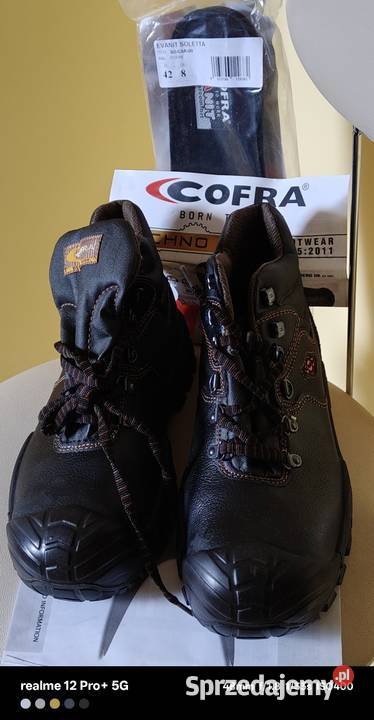 Nowe męskie buty robocze COFRA S3 rozmiar 42 Ostrów Mazowiecka