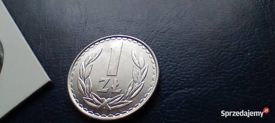 Stare monety 1 złoty 1982 PRL Polska cudo Lesko