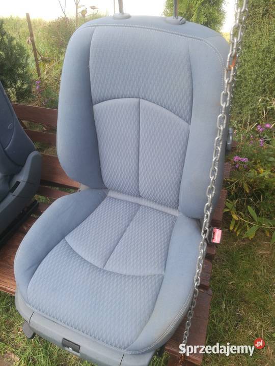 Fotele W211 Mercedes elektryczne Air Bag Welur Rok produkcji 2003 Biłgoraj