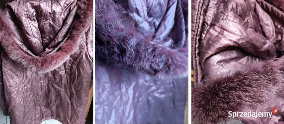 kurtka płaszcz zimowy z kapturem lekka świętokrzyskie Kielce