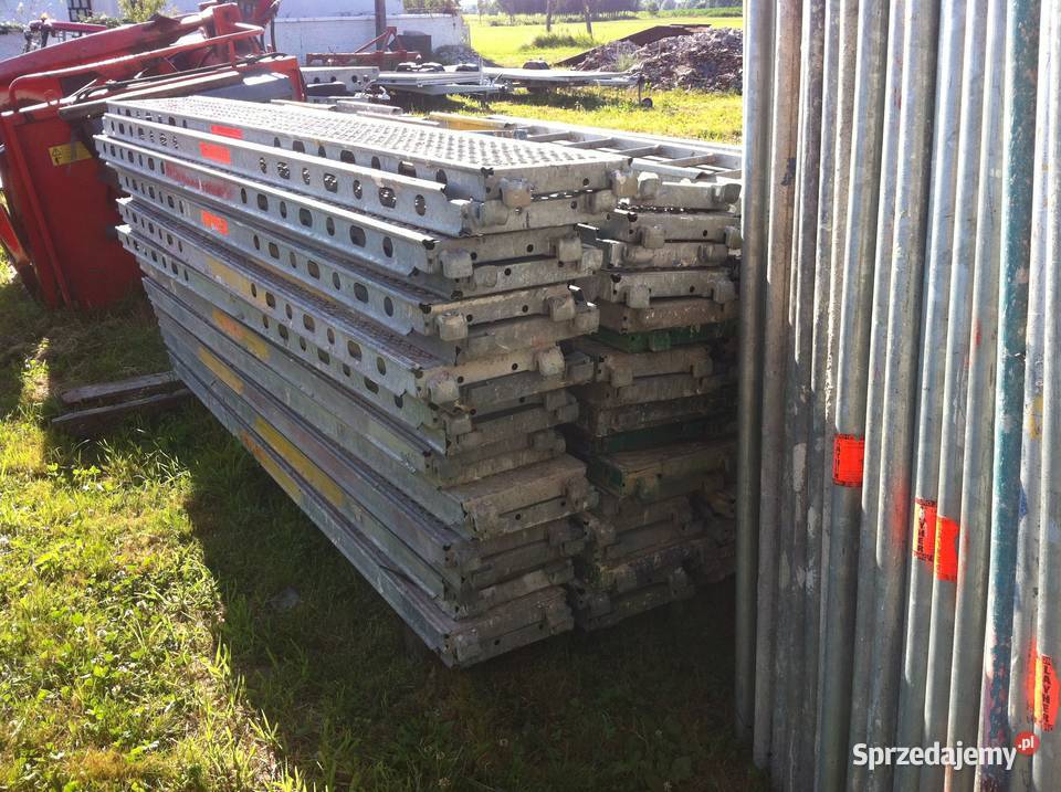 Rusztowanie elewacyjne używane 921x82 m Podest Stare Siołkowice
