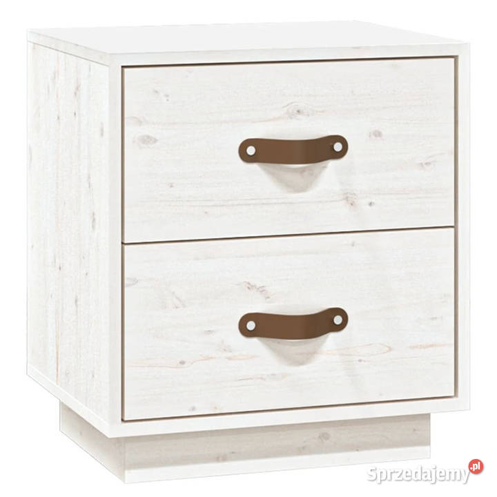 Szafka nocna biała 40x34x45 lite drewno sosnowe mazowieckie Warszawa sprzedam