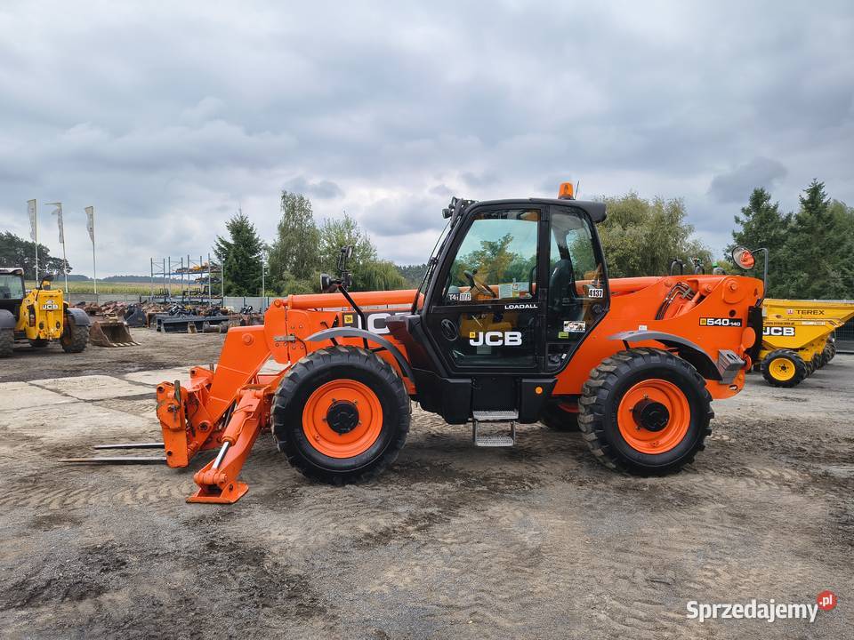 ŁADOWARKA TELESKOPOWA JCB 540140 Dźwigi, podnośniki Krotoszyn