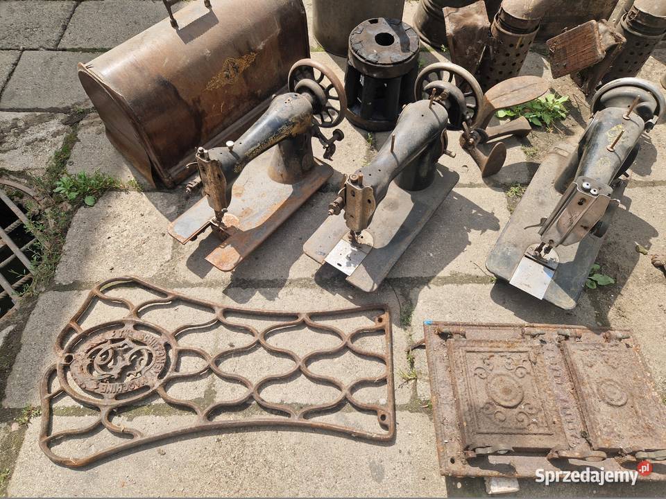 Maszyny do szycia żelazka wagi telefony