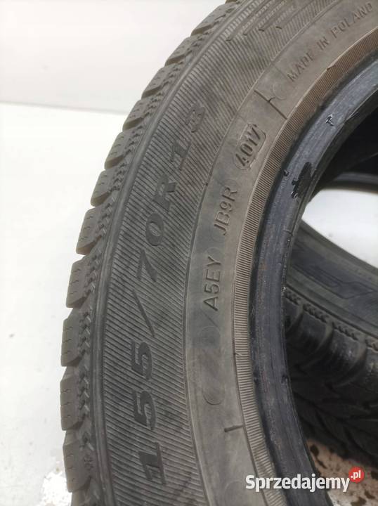 2x OPONA ZIMOWA DĘBICA FRIGO 2 15570R13 4017 Samochodowe Opony i felgi sprzedam